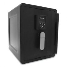 Fire and Waterproof Safe with Digital Lock, 11.8 x 16.7 x 15.6, 0.7 cu ft, Black